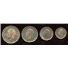 Image 2 : Great Britain. George V 1910-1936. Maundy Set.