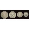 Image 1 : Great Britain. George V 1910-1936. Maundy Set.