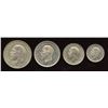 Image 2 : Great Britain. George V 1910-1936. Maundy Set.