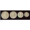Image 1 : Great Britain. George VI 1936-1952. Maundy Set.