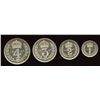 Image 1 : Great Britain. George VI 1936-1952. Maundy Set.