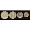 Image 1 : Great Britain. Elizabeth II 1952- Maundy Set.
