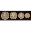Image 2 : Great Britain. Elizabeth II 1952- Maundy Set.