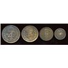 Image 1 : Great Britain. Elizabeth II 1952- Maundy Set.
