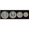 Image 1 : Great Britain. Elizabeth II 1952- Maundy Set.