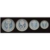 Image 1 : Great Britain. Elizabeth II 1952- Maundy Set.