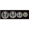 Image 1 : Great Britain. Elizabeth II 1952- Maundy Set.