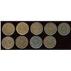 Image 1 : New Brunswick Large Cents. Lot of 9