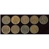 Image 2 : New Brunswick Large Cents. Lot of 9