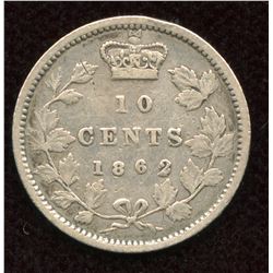 1862 New Brunswick Ten Cents