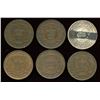 Image 1 : Nova Scotia One Cent. Lot of 6