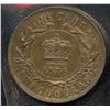 Image 1 : 1876H Newfoundland One Cent