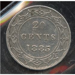 1885 Newfoundland Twenty Cents