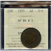 Image 2 : 1859 One Cent