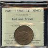 Image 2 : 1876H One Cent