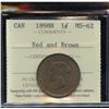 Image 2 : 1898H One Cent