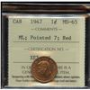 Image 2 : 1947 One Cent