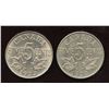 1922 Five Cents - Lot of 2
