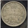 1872H Ten Cents