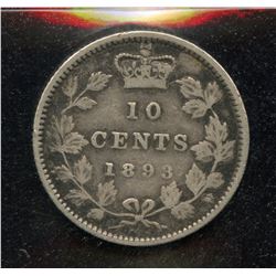 1893 Ten Cents