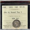 Image 2 : 1893 Ten Cents