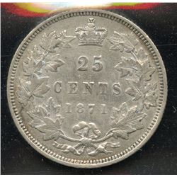 1871 Twenty-Five Cents