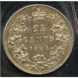 1883H Twenty-Five Cents