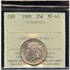 Image 2 : 1900 Twenty-Five Cents
