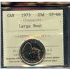 Image 2 : 1973 Twenty-Five Cents Large Bust
