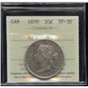 Image 2 : 1870 Fifty Cents