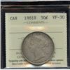 Image 2 : 1881H Fifty Cents