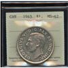 Image 2 : 1945 Silver Dollar