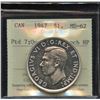 Image 2 : 1947 Silver Dollar