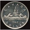 Image 1 : 1947 Silver Dollar