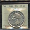 Image 2 : 1949 Silver Dollar