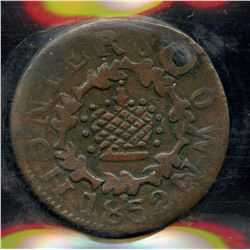 Br. 567. Rare Hunterstown Token