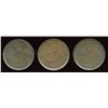 Image 1 : Nova Scotia. Corrected Date, Br. 871, Co 281, Counterfeit Halfpennies. Lot of 3