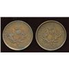 Image 1 : Nova Scotia Counterfeit Halfpennies, Br. 871 Tokens. Lot of 2