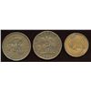 Image 1 : Counterstamps on Canadian Tokens. Lot of 3