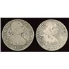 Image 1 : Chopmarked Eight Reales. Lot of 2