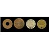 Image 2 : Lot of Four Breton listed Ontario Tokens.