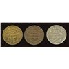 Image 1 : E. Renaud Tokens. Lot of 3