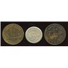 Image 1 : A. Bain Tokens. Lot of 3