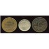 Image 2 : A. Bain Tokens. Lot of 3