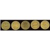 Image 1 : Ontario Tokens. Lot of 5
