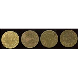 Ontario Tokens. Lot of 4