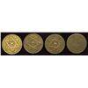 Image 2 : Ontario Tokens. Lot of 4