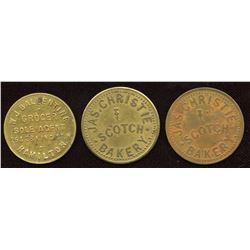 Ontario Tokens. Lot of 3