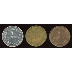Ontario Tokens. Lot of 3