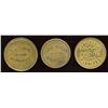 Manitoba Tokens. Lot of 3